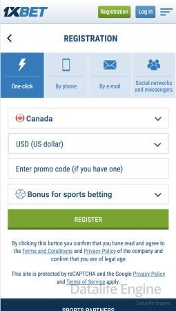 1xbet app